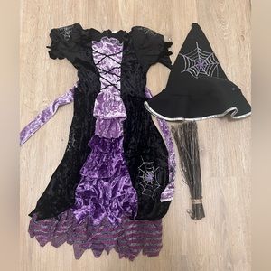 Girls Witch Costume (M)